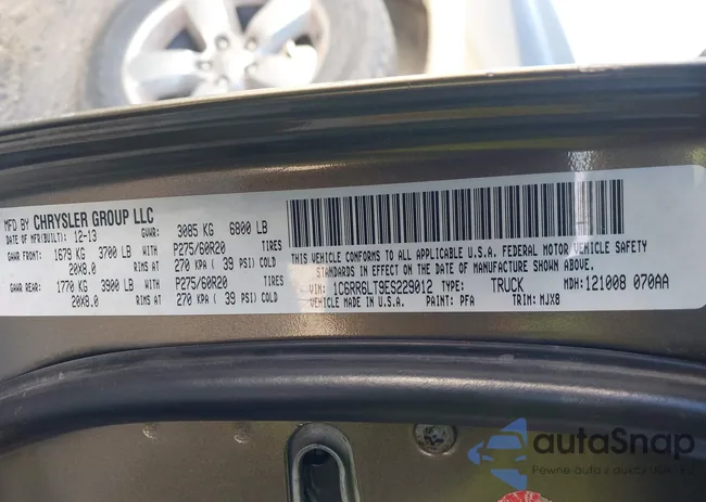 1C6RR6LT9ES229012: 44245033