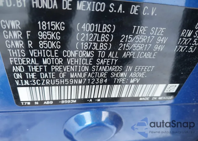 3CZRU5H59NM712384: 44245141