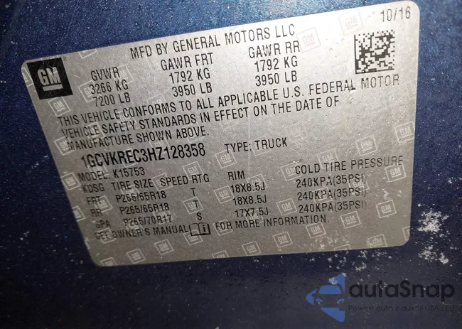 1GCVKREC3HZ128358: 44246447