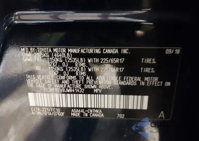 2T3RFREV8JW841432: 44246455