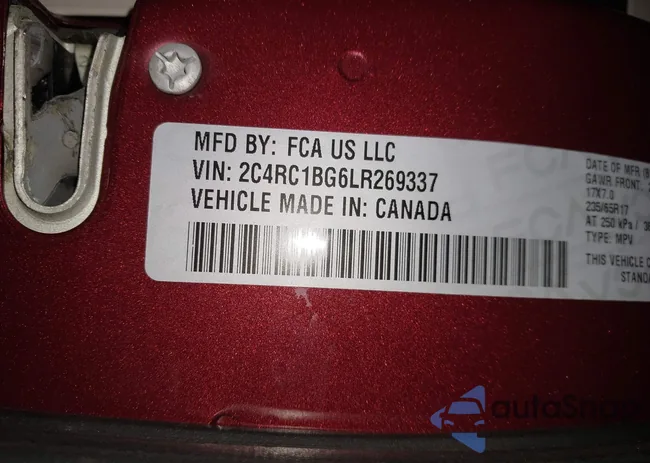 2C4RC1BG6LR269337: 44246511