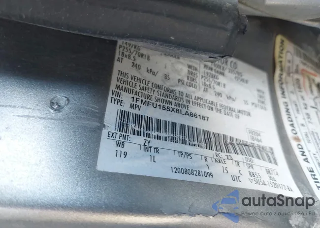 1FMFU155X8LA86187: 44246527