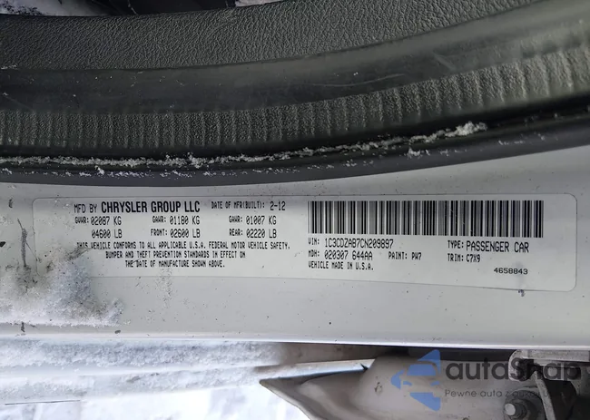 1C3CDZAB7CN209897: 44246184