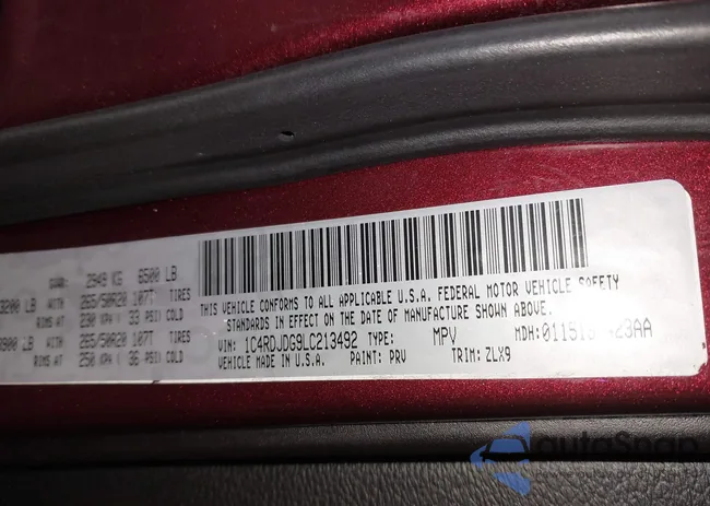 1C4RDJDG9LC213492: 44246243