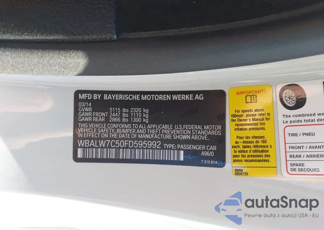 WBALW7C50FD595992: 44247291