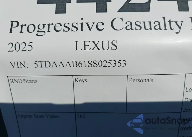 5TDAAAB61SS025353: 44247313