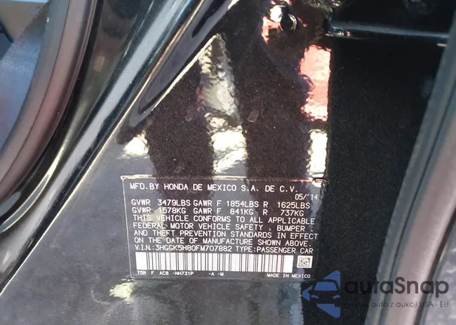 3HGGK5H80FM707882: 44247325