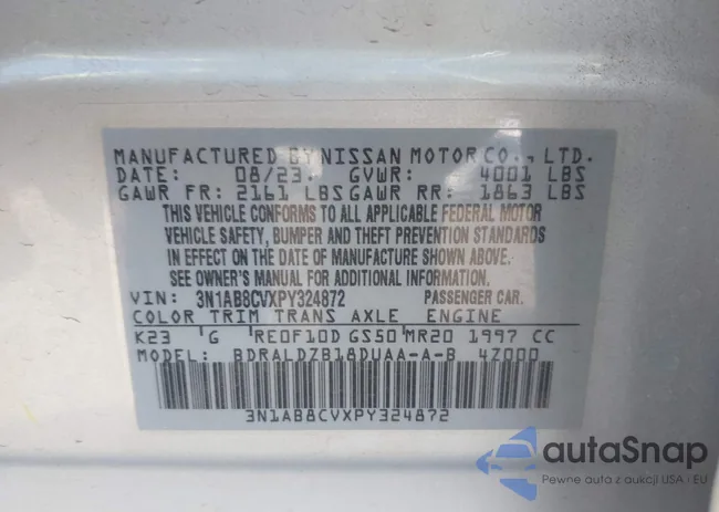 3N1AB8CVXPY324872: 44247470