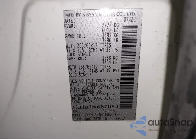 1N6ED1EK7PN667054: 44247499