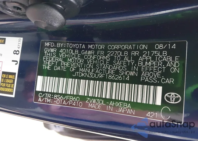 JTDKN3DU9F1862614: 44247513