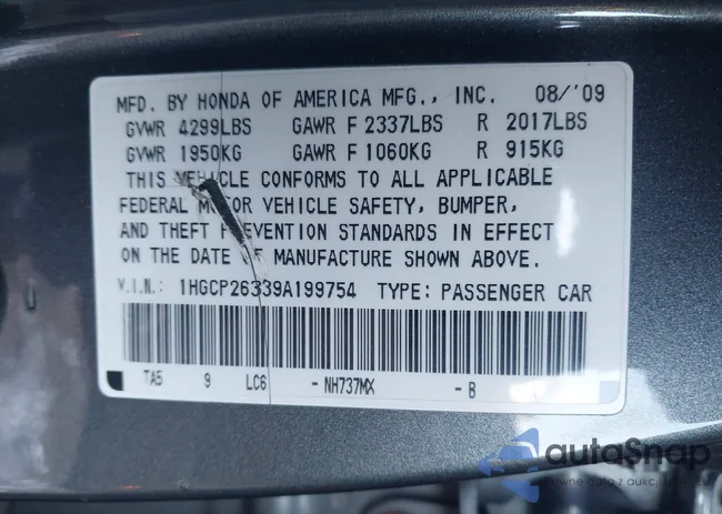 1HGCP26339A199754: 44247542