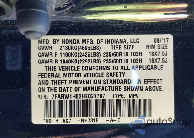 7FARW1H82HE027787: 44246977