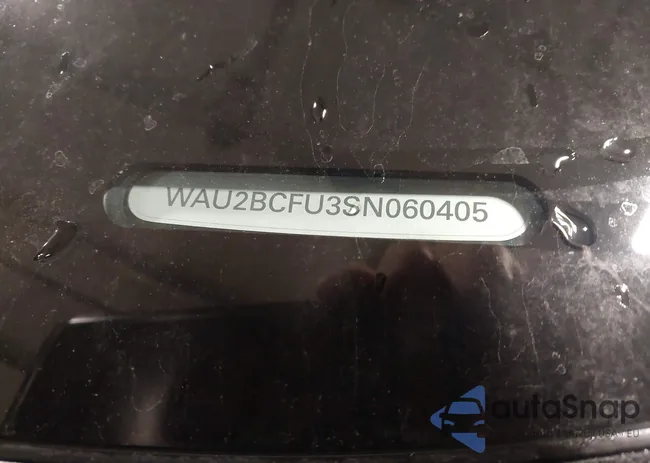 WAU2BCFU3SN060405: 44247046