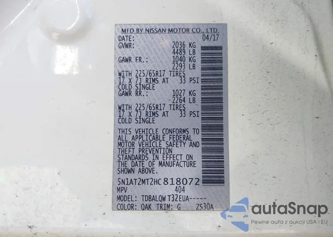 5N1AT2MT2HC818072: 44247070