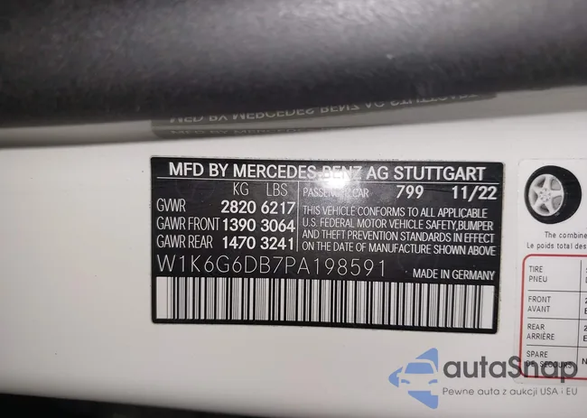 W1K6G6DB7PA198591: 44247173