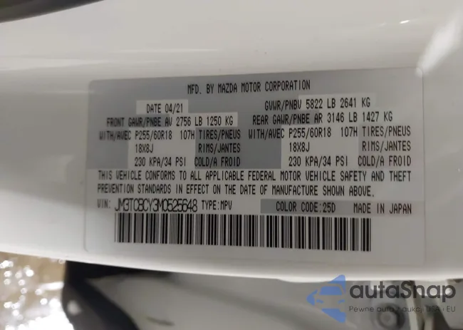 JM3TCBCY3M0525648: 44247211