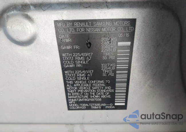 KNMAT2MT8GP697558: 44247221