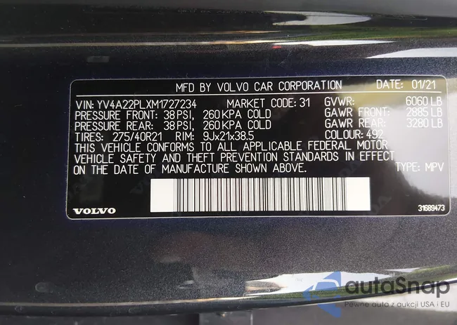 YV4A22PLXM1727234: 44248256