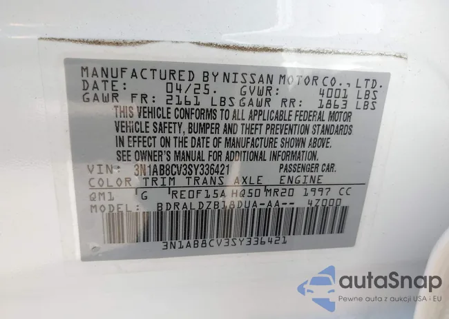 3N1AB8CV3SY336421: 44248291