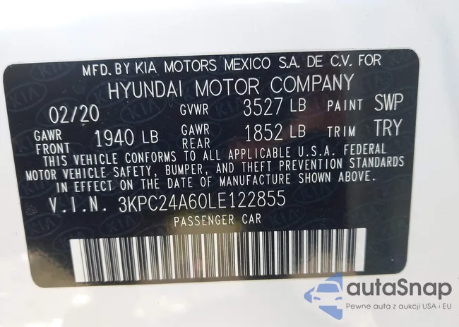 3KPC24A60LE122855: 44248470