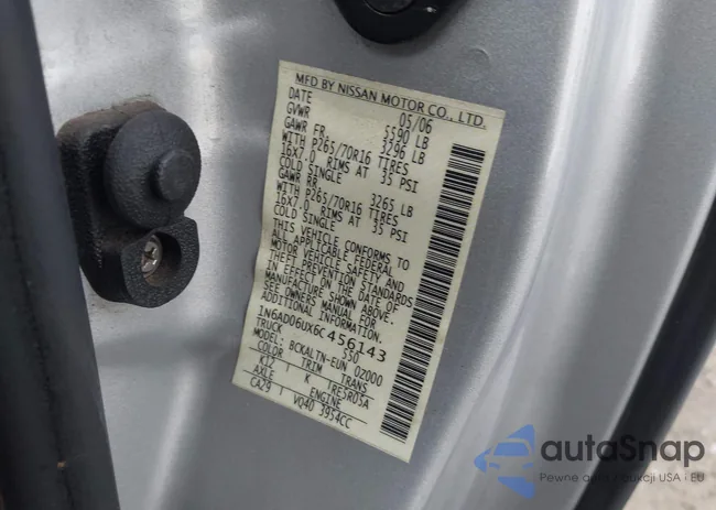 1N6AD06UX6C456143: 44248511