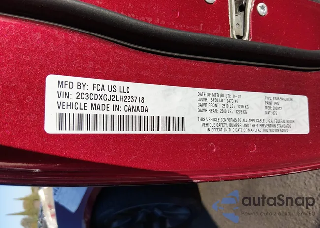 2C3CDXGJ2LH223718: 44248673