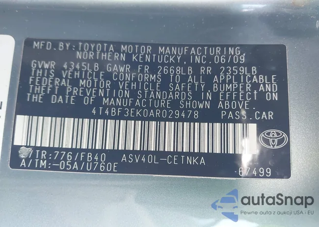 4T4BF3EK0AR029478: 44248711