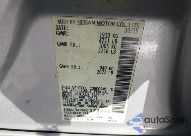 1N4AL3AP6FC572731: 44248723