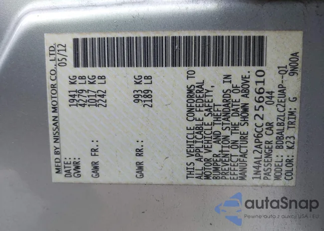 1N4AL2AP6CC256610: 44248779