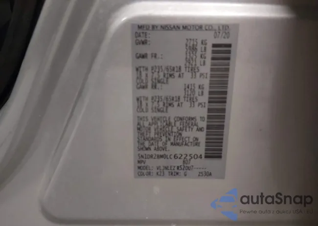 5N1DR2BM0LC622504: 44247932