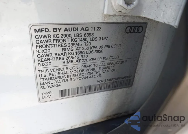 WA1LCBF7XPD006194: 44247984