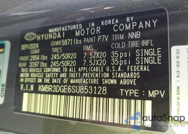 KM8R3DGE6SU853128: 44248035