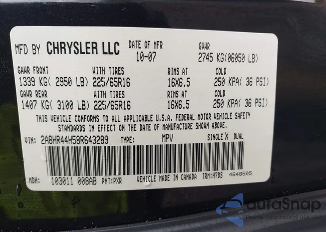 2A8HR44H58R643289: 44249228