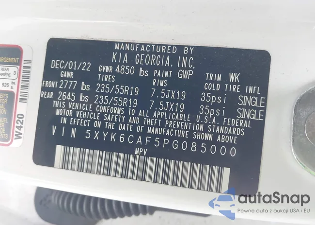 5XYK6CAF5PG085000: 44249414