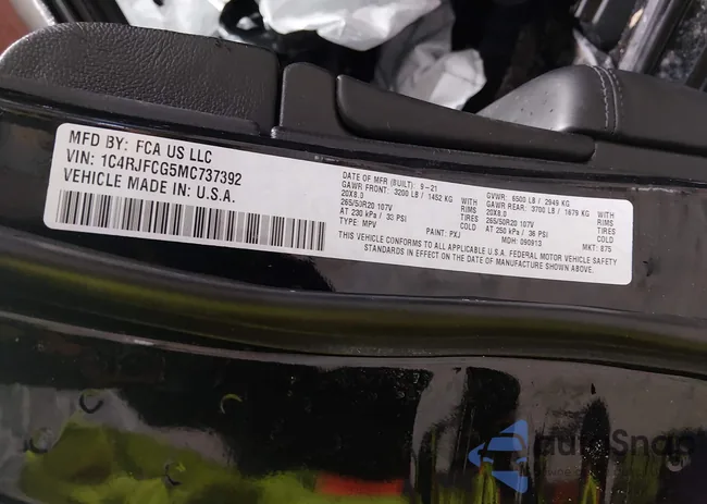 1C4RJFCG5MC737392: 44249524