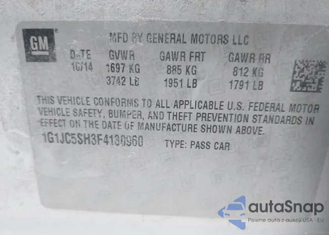 1G1JC5SH3F4130960: 44249542