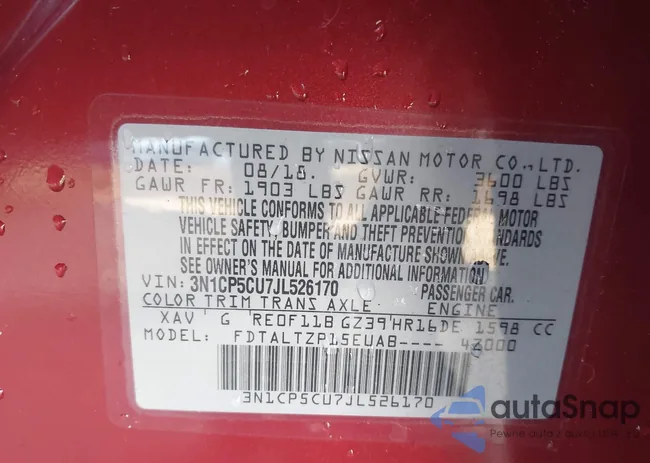 3N1CP5CU7JL526170: 44249745