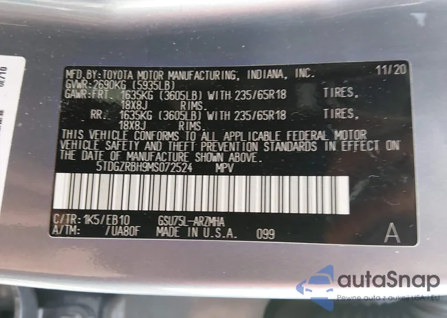 5TDGZRBH9MS072524: 44249764