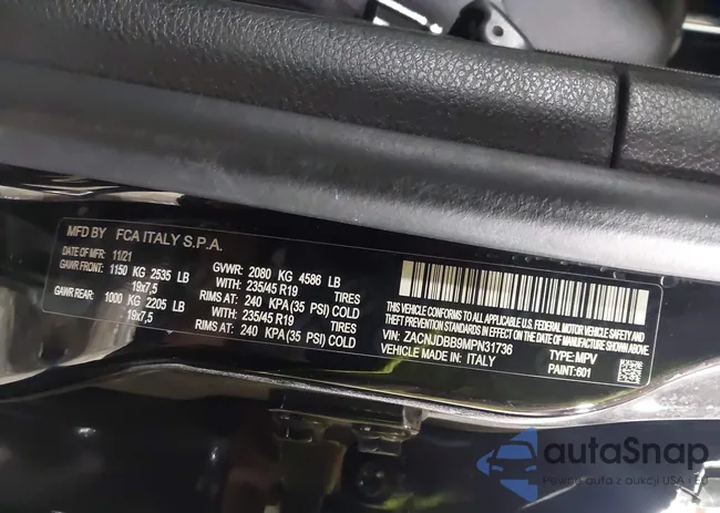 ZACNJDBB9MPN31736: 44249031