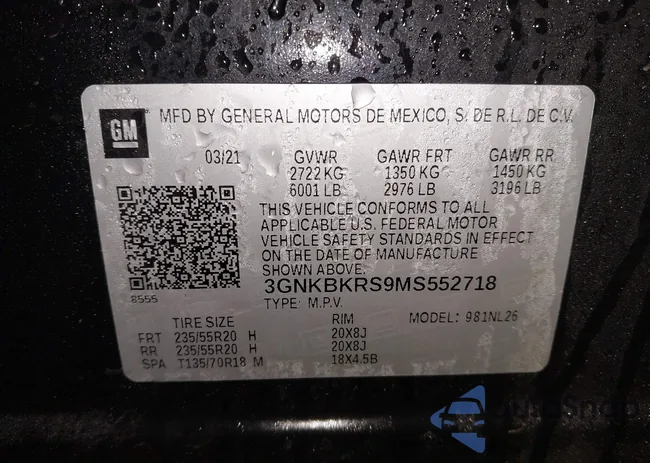 3GNKBKRS9MS552718: 44249121