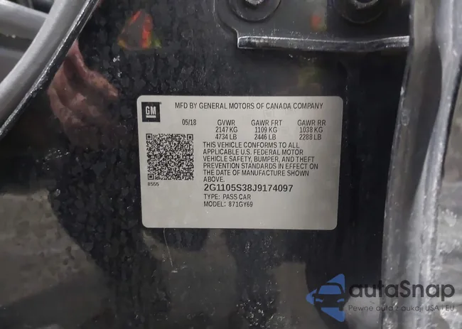 2G1105S38J9174097: 44250333