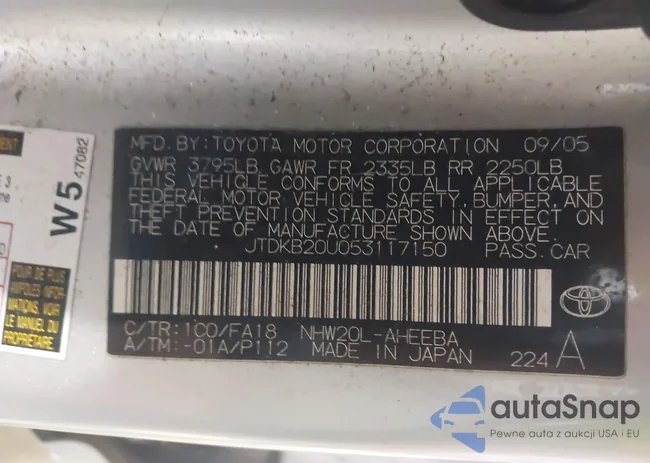 JTDKB20U053117150: 44250434