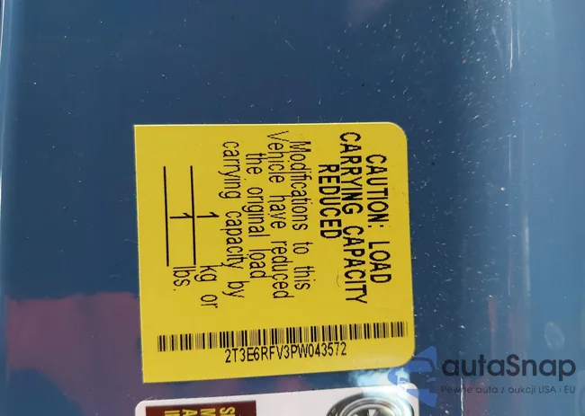 2T3E6RFV3PW043572: 44250551