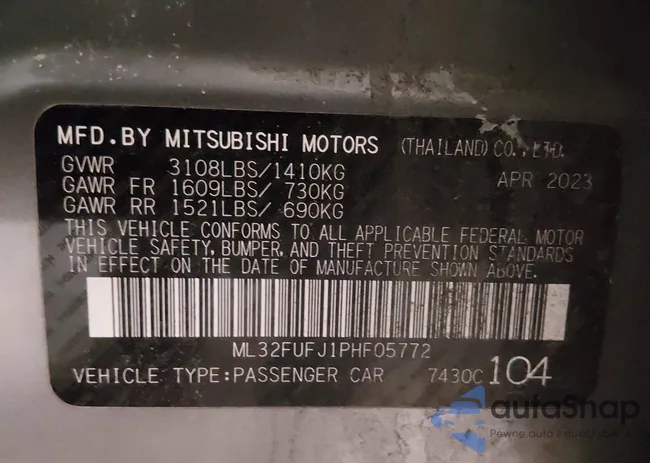 ML32FUFJ1PHF05772: 44250717