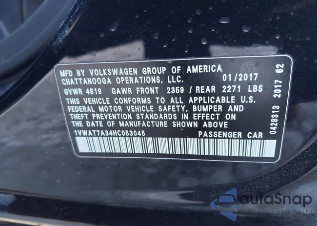 1VWAT7A34HC053045: 44250729