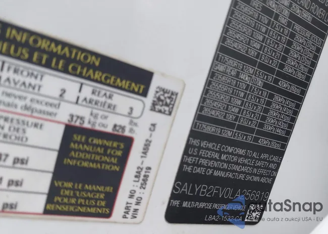 SALYB2FV0LA256819: 44249902