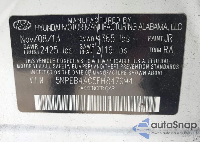 5NPEB4AC5EH847994: 44250123