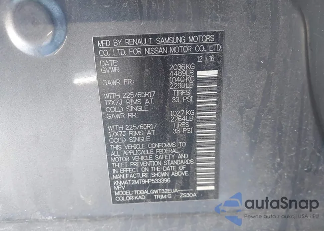 KNMAT2MT9HP533396: 44250150