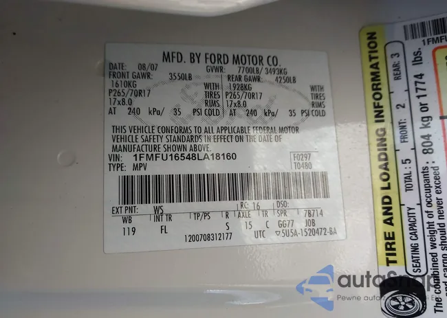 1FMFU16548LA18160: 44251444