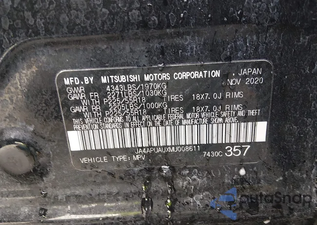 JA4APUAUXMU008611: 44251521